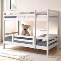 Beliche Solteiro Madeira Maciça Com Grade Proteção Reforçado Woodstore Beliche Solteiro Madeira Maciça Com Grade Proteção Reforçado Woodstore