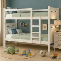 Beliche Solteiro Moderna Em MDF Transforma Em Duas Camas De Solteiro