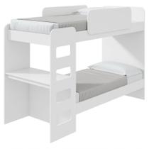 Beliche Solteiro Olga Cantos Arredondados Com Led Branco - Lopas Beliche Solteiro Olga Cantos Arredondados Com Led Branco - Lopas