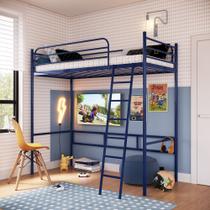 Beliche Suspenso de Ferro Solteiro - Nick Azul Del Rey Beliche Suspenso de Ferro Solteiro - Nick Azul Del Rey