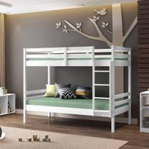 Beliche Teen Play Exclusiva em Madeira Maciça Branco - Casatema