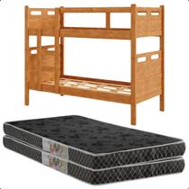 Beliche Vira Duas Camas Completa com Colchoes D20 Estilo Moderno Beliche Vira Duas Camas Completa com Colchoes D20 Estilo Moderno
