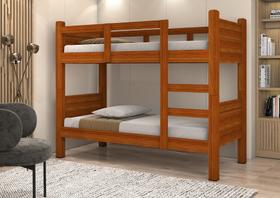 Beliche VitaMov Cinomomo Versátil Vira 2 Camas Estrado 100% Madeira Pés 7,5x7,5 Cm