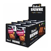 Belive Brownie Chocolate Com Nozes 40G Dp 10 Un