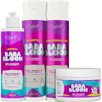 Belkit BabaBloom - Kit Capilar Hidratação e Brilho Tutti Frutti Leave-in (4 Produtos)