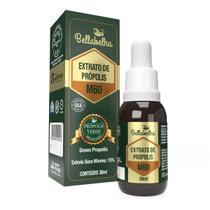 Bellabelha Extrato de Própolis Verde M60 30mL Extrato Alcoólico com Alta Concentração, Produto Natural Bellabelha Extrato de Própolis Verde M60 30mL Extrato Alcoólico com Alta Concentração, Produto Natural