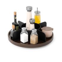 Bellwood Bandeja Giratória Estilo Lazy Susan com 5 Divisórias Para Temperos ou Cosméticos Umbra Bellwood Bandeja Giratória Estilo Lazy Susan com 5 Divisórias Para Temperos ou Cosméticos Umbra