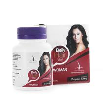 Belly Hair Woman 500 mg com 60 Cápsulas - Naturei Produtos Naturais
