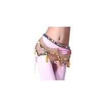 Bellydance Caderin Arabic Dance Velvet com gemas e moedas