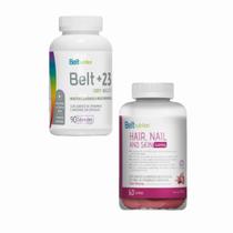 Belt +23 Soft + Belt Hair Gummy Morango- Belt Nutrition
