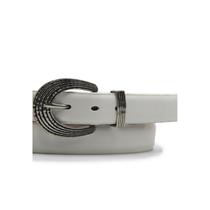 Belt Accesoría Casual em material sintético com Fivela Rústica Feminina