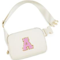 Belt Bag Uygafly, presentes de aniversário para meninas de 4 a 13 anos, creme Belt Bag Uygafly, presentes de aniversário para meninas de 4 a 13 anos, creme