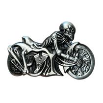 Belt Buckle Skeleton Riding Motorcycle 3D Metal Alloy Belt Buckle Skeleton Riding Motorcycle 3D Metal Alloy