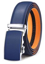 Belt BULLIANT Slide Ratchet para homens, calça social Oxfords