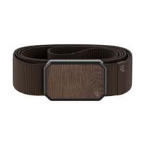 Belt Groove Life Groove Belt, nogueira/marrom, nylon elástico, masculino