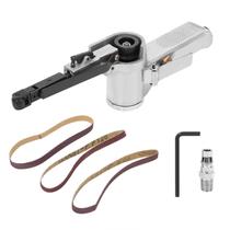 Belt Sander Eboxer Air Belt Sander 10 mm pneumática com 3 correias