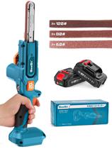 Belt Sander Seesii 1/2 x 18 1700 pés/min 20V com carregador de 2 baterias