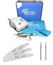 BELTEC - Micromotor LB100 - Motor Lixadeira Unhas Bivolt 30.000 Rpms + 3 Lixas e 2 Brocas de Brindes BELTEC - Micromotor LB100 - Motor Lixadeira Unhas Bivolt 30.000 Rpms + 3 Lixas e 2 Brocas de Brindes
