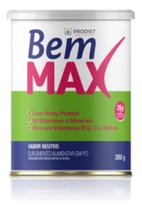 Bemmax 25g Proteína Sem Sabor 350g Prodiet