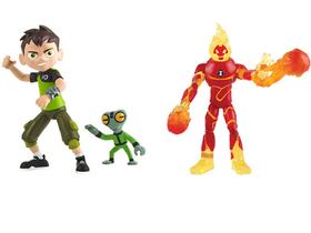 Boneco Articulado Gigante - Ben 10 - Alien Chama - Mimo Toys em