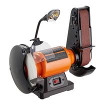 Bench Grinder Sander VEVOR de 8 polegadas com combinação de correias de 2 x 28 polegadas