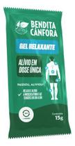 Bendita Cânfora Gel Relaxante Sachê 15g Unitário Dose Única