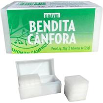 Bendita Cânfora Pastilha Odorizante - Caixinha Contendo 8 Unidades Tabletes Bendita Cânfora Pastilha Odorizante - Caixinha Contendo 8 Unidades Tabletes