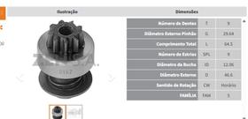 BENDIX IMPULSOR F100 F1000 F150 F250 F350 F400 F600 Fairlane Falco Ranchero zen0162 BENDIX IMPULSOR F100 F1000 F150 F250 F350 F400 F600 Fairlane Falco Ranchero zen0162