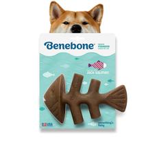 Benebone Mordedor Para Cães Fishbone Brinquedo Nylon M