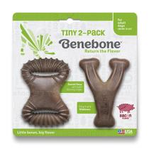 Benebone Tiny 2-Pack Bacon