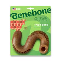 Benebone Tripe Bone Tamanho M Mordedor para Cães com Sabor Natural de Tripa de Boi