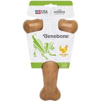 Benebone Wishbone Frango Grande Brinquedo Mordedor de Nylon para Cães