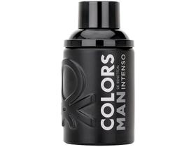 Benetton Colors Man Black Intenso Eau de Parfum - Perfume Masculino 100ml