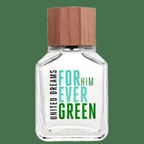 Benetton Forever Green United Dreams Eau de Toilette - Perfume Masculino 100ml