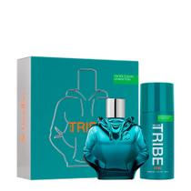 Benetton United Colors We Are Tribe Eau de Toilette - Kit Perfume Masculino 90ml + Desodorante 150ml