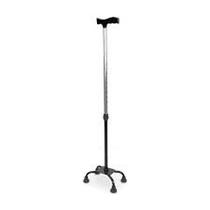 Bengala 4 pontas de Alumínio D9 ate90kg Regulável Dellamed Bengala 4 pontas de Alumínio D9 ate90kg Regulável Dellamed