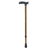 Bengala Alo Tipo T Alumínio Regulável Reforçada 130kg - Sublimada/Preto