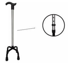 Bengala Bastão Alumínio Regulagem Ajustável 4 Apoios Takecare