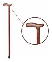 Bengala Bastão De Madeira Nobre Ortopédico Cajado Apoio E Coordenação Motora Indaiá Ate 110 kg