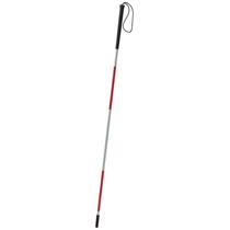 Bengala cega dobrável Lumex 5961, alumínio de 46 cm de comprimento Bengala cega dobrável Lumex 5961, alumínio de 46 cm de comprimento