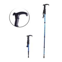 Bengala de Aluminio Trekking Trilha Bastão Caminhada 110cm