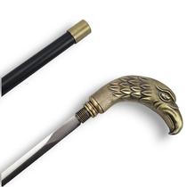 Bengala de Apoio com Adaga Camuflada Águia Dourada