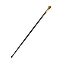 Bengala De Apoio Funcional Dourada Com Adaga Oculta Em Aço