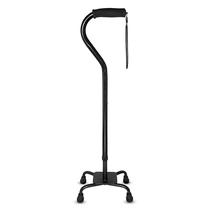 Bengala de caminhada ajustável Quad Cane RMS, estabilidade extra Bengala de caminhada ajustável Quad Cane RMS, estabilidade extra