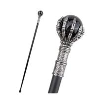 Bengala de Vampiro com Bola de Vidro Preta - 93cm - Ideal para Cosplay e Festa de Halloween Bengala de Vampiro com Bola de Vidro Preta - 93cm - Ideal para Cosplay e Festa de Halloween