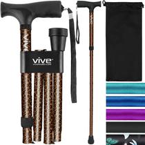Bengala dobrável Cane Vive para homens e mulheres Bengala dobrável Cane Vive para homens e mulheres