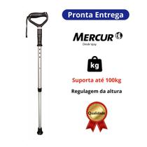 Bengala Fixa Mercur com Apoio Ergonômico Mais Segurança e Conforto ao Caminhar Bengala Fixa Mercur com Apoio Ergonômico Mais Segurança e Conforto ao Caminhar
