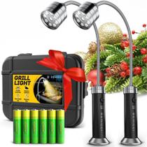 Benicci Juego de 2 Lámparas LED para Parrilla con Base Magnética Benicci Juego de 2 Lámparas LED para Parrilla con Base Magnética