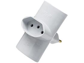 Benjamim 3 Saídas Tomada Pino Multiplicador Adaptador Elétrico