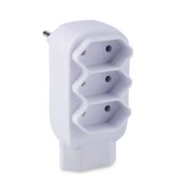 Benjamim c/4 saidas bipolar branco Force-line Bt 1 Un